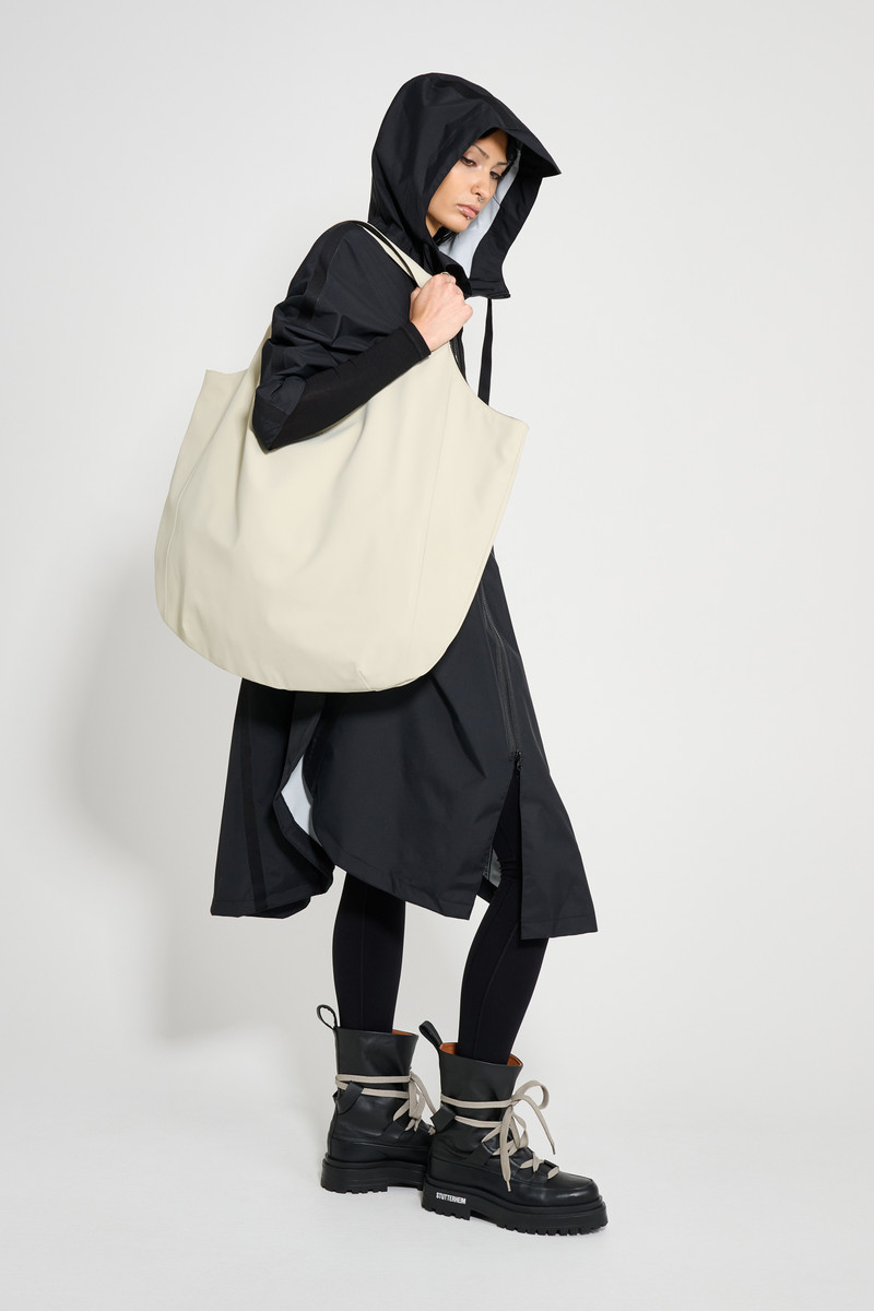 Concert Tape Poncho Black 4