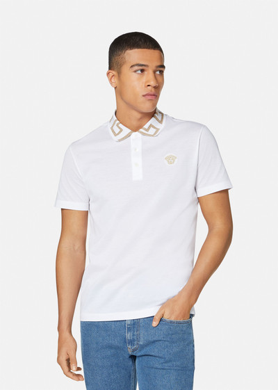 VERSACE Greca Collar Polo Shirt outlook