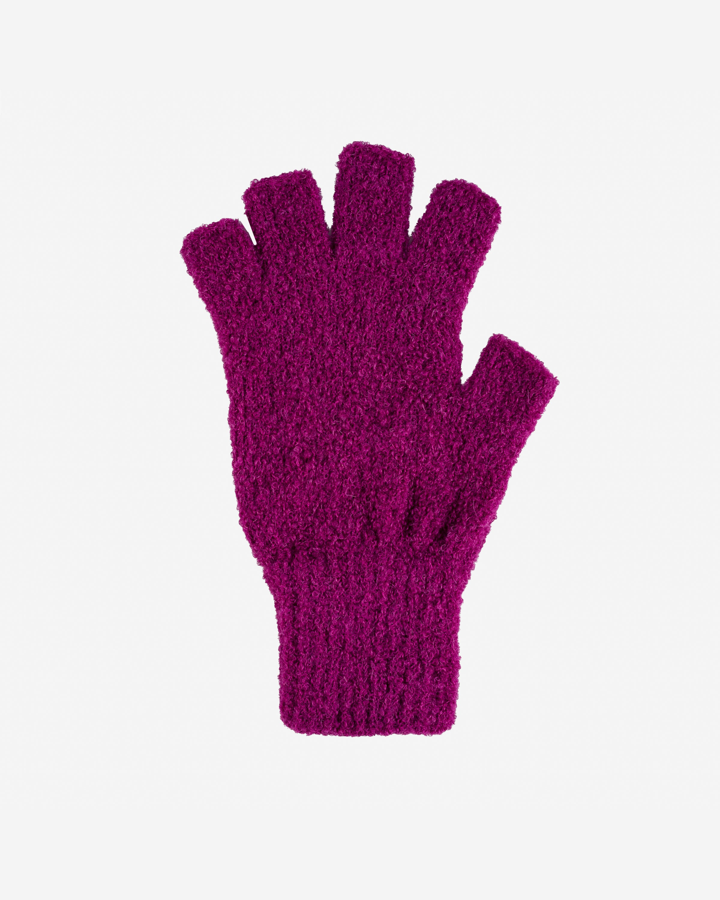 DEC-GLV-MAG Decka Fingerless Gloves - Magenta - 1