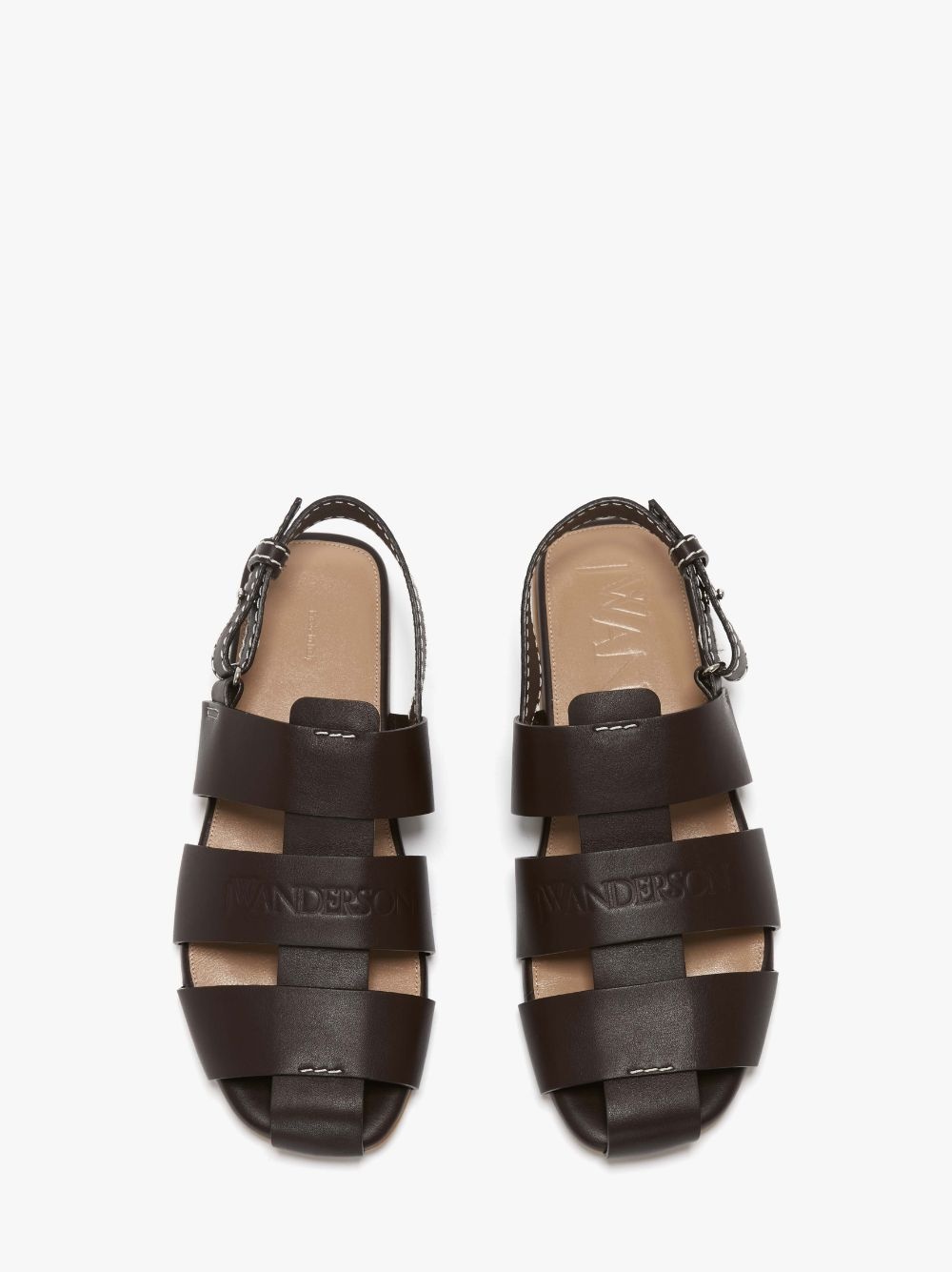 LEATHER FISHERMAN SANDALS - 4