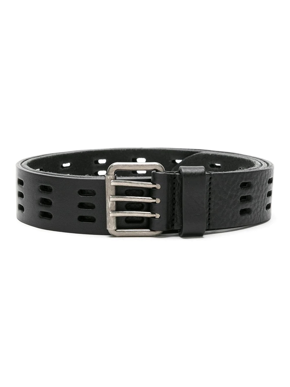 perforated biker belt - 1