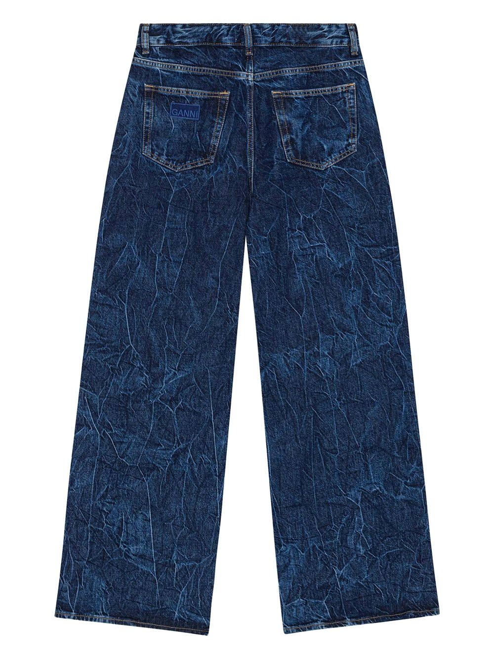Marri crinkled-effect jeans - 6