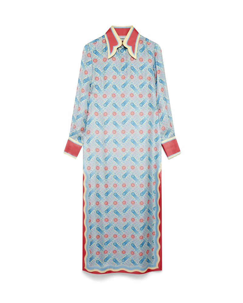 Candy Ping Pong Silk Dress 1