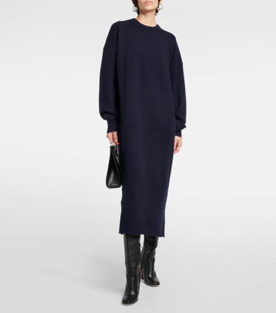 extreme cashmere N°106 Weird cashmere-blend maxi dress outlook