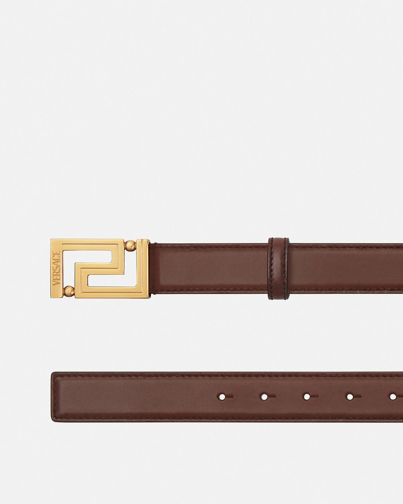 VERSACE Greca Leather Belt 3 cm outlook