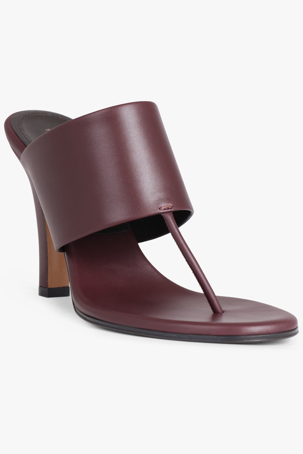 SIGNUM 90MM THONG MULE | BORDEAUX - 1