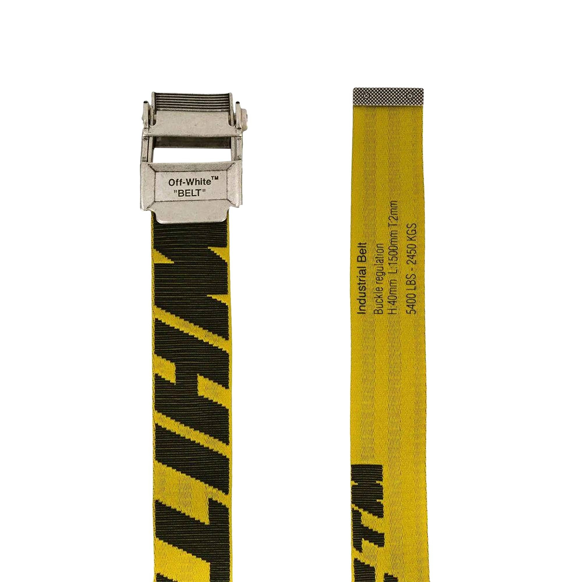Off-White 2.0 Industrial Belt 40 Mm 'Yellow' - 2