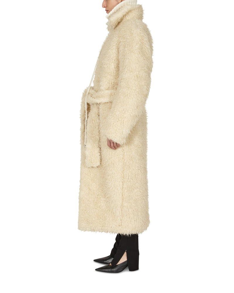 POLAR COAT WITH KNIT COLLAR 3