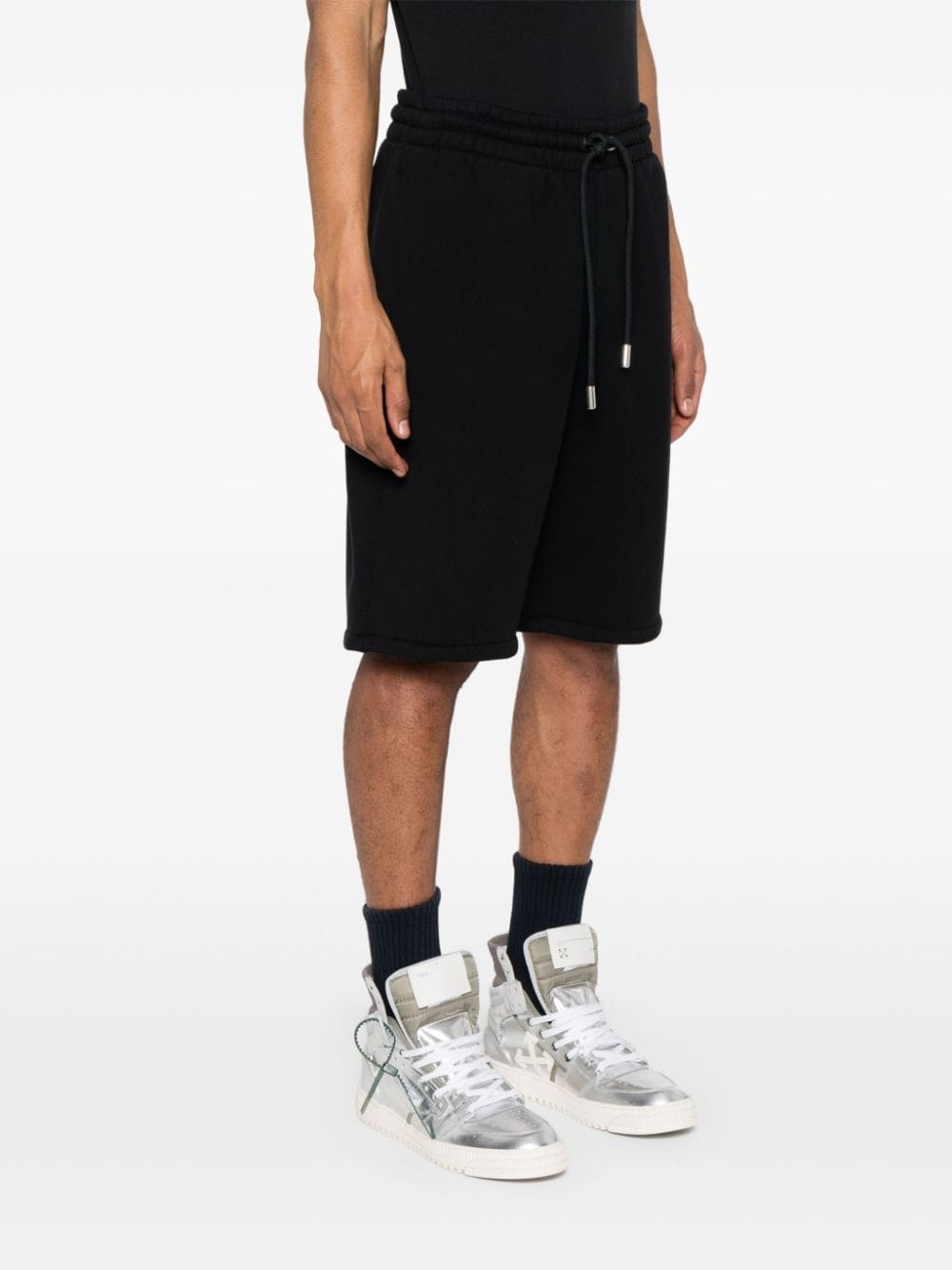 logo-printed shorts - 3