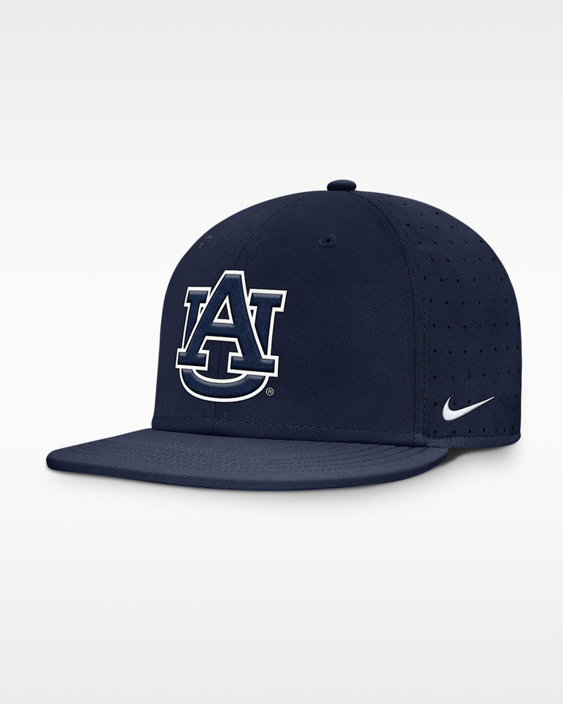 Auburn Dugout True Men's Nike Dri-FIT College Fitted Hat 1