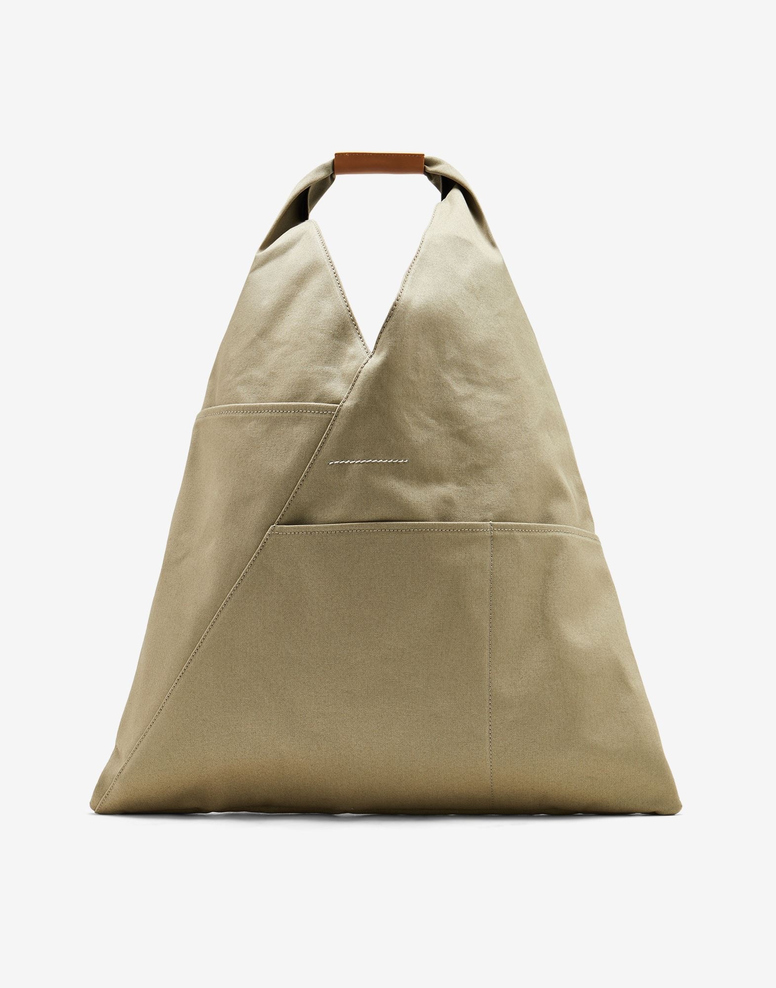 Japanese bag in eco-washed canvas - 3