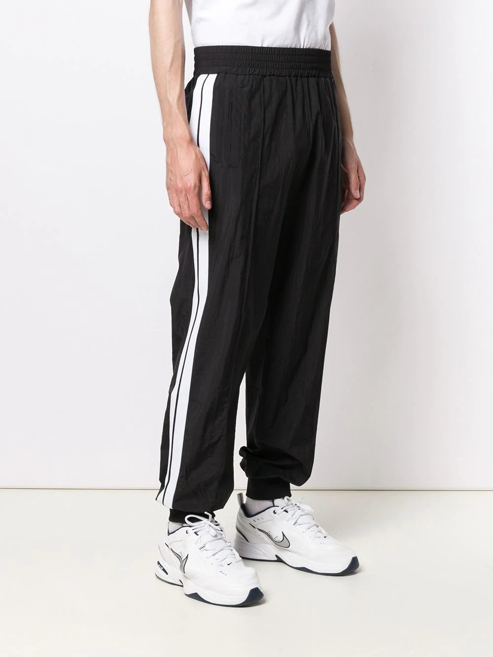 logo track trousers - 3