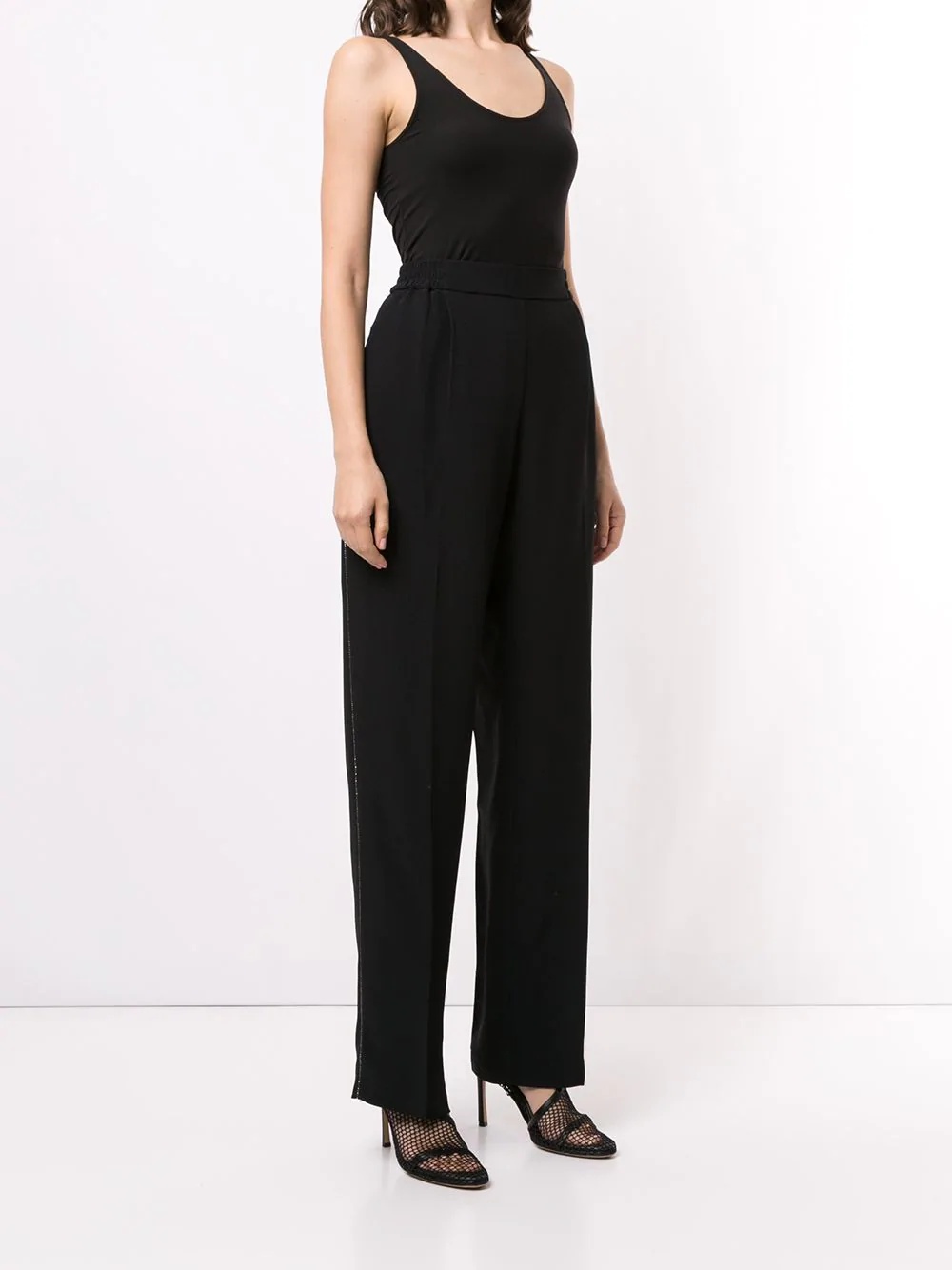 mid-rise cropped trousers - 3