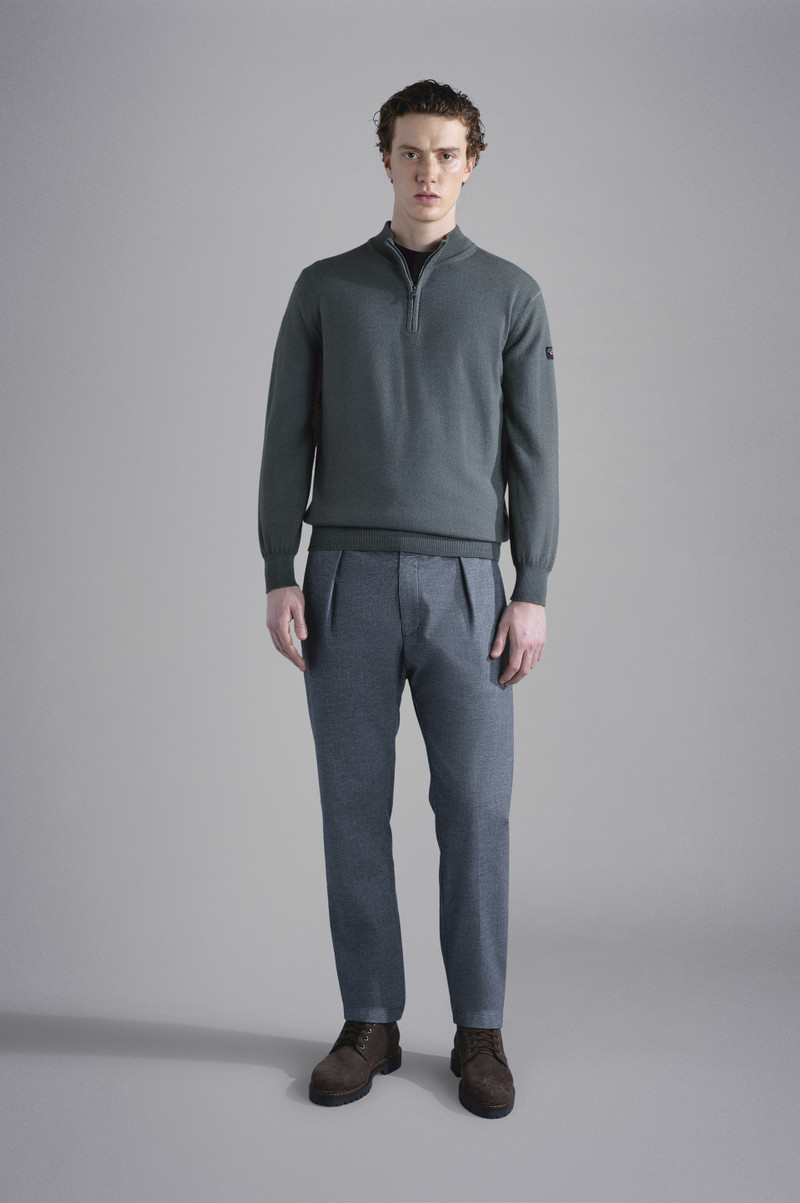 Paul & Shark STRETCH MOLESKIN CHINO TROUSERS outlook