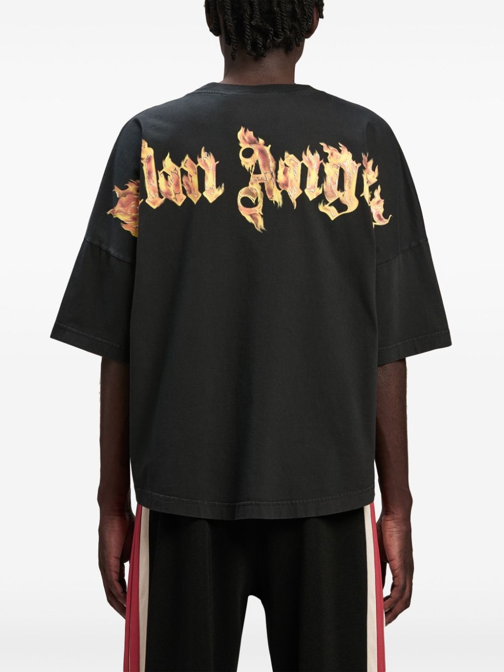 logo-print cotton T-shirt - 5
