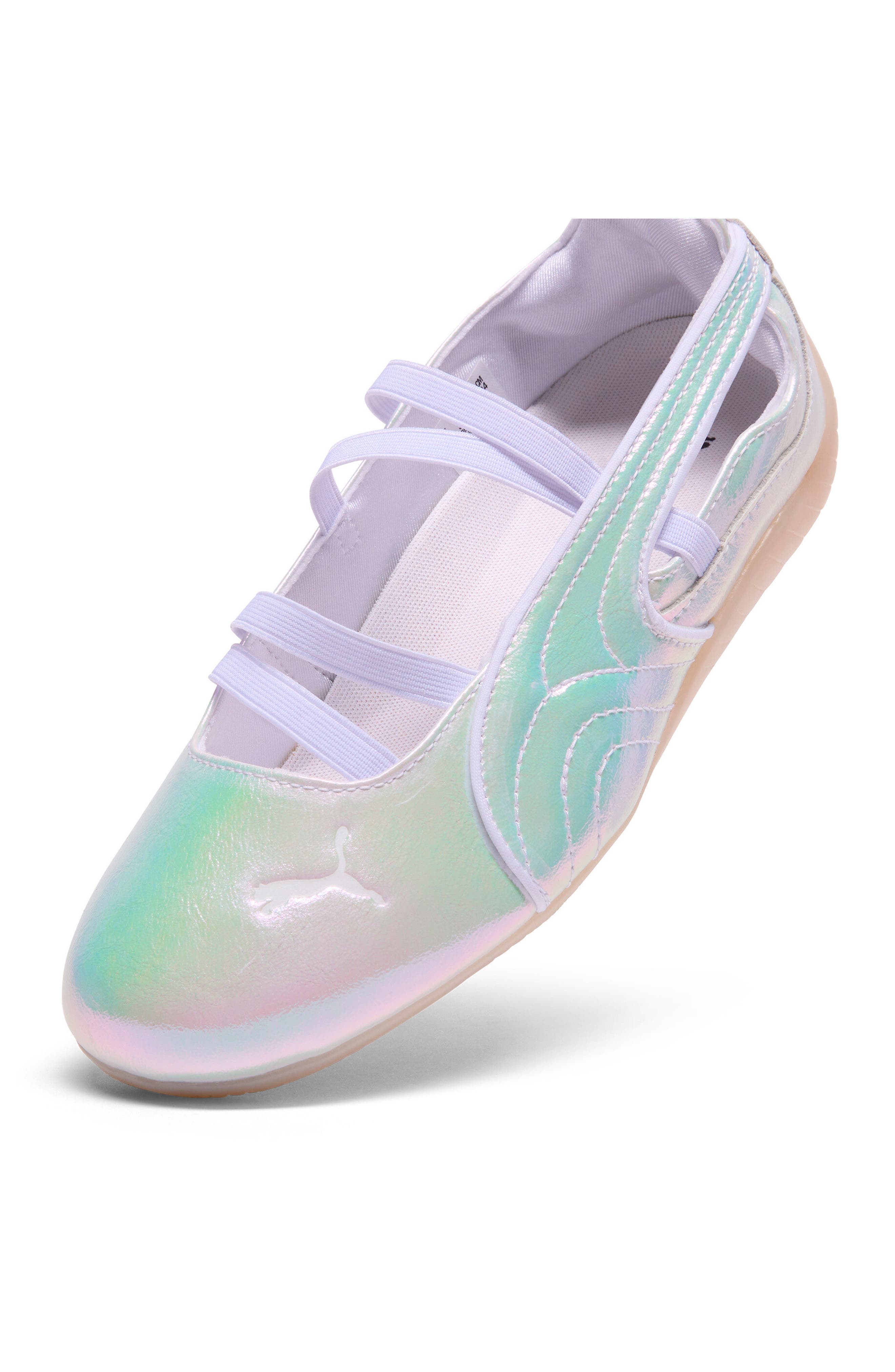 PUMA Speedcat Ballet Pearlized Sneaker in Puma White/Puma Black at Nordstrom - 3