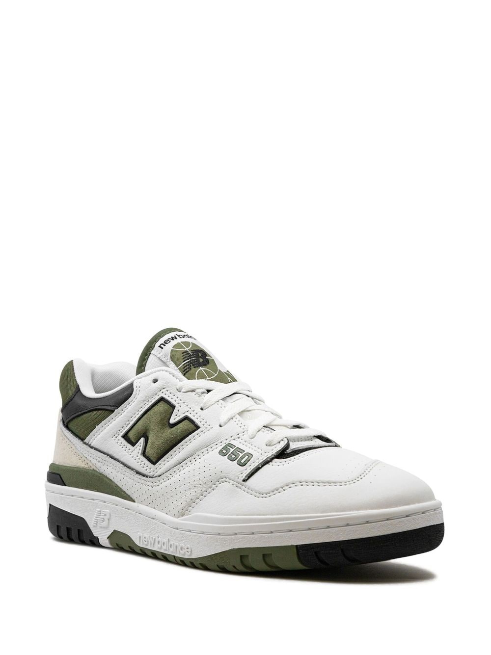 550 "White/Dark Olive" sneakers - 2