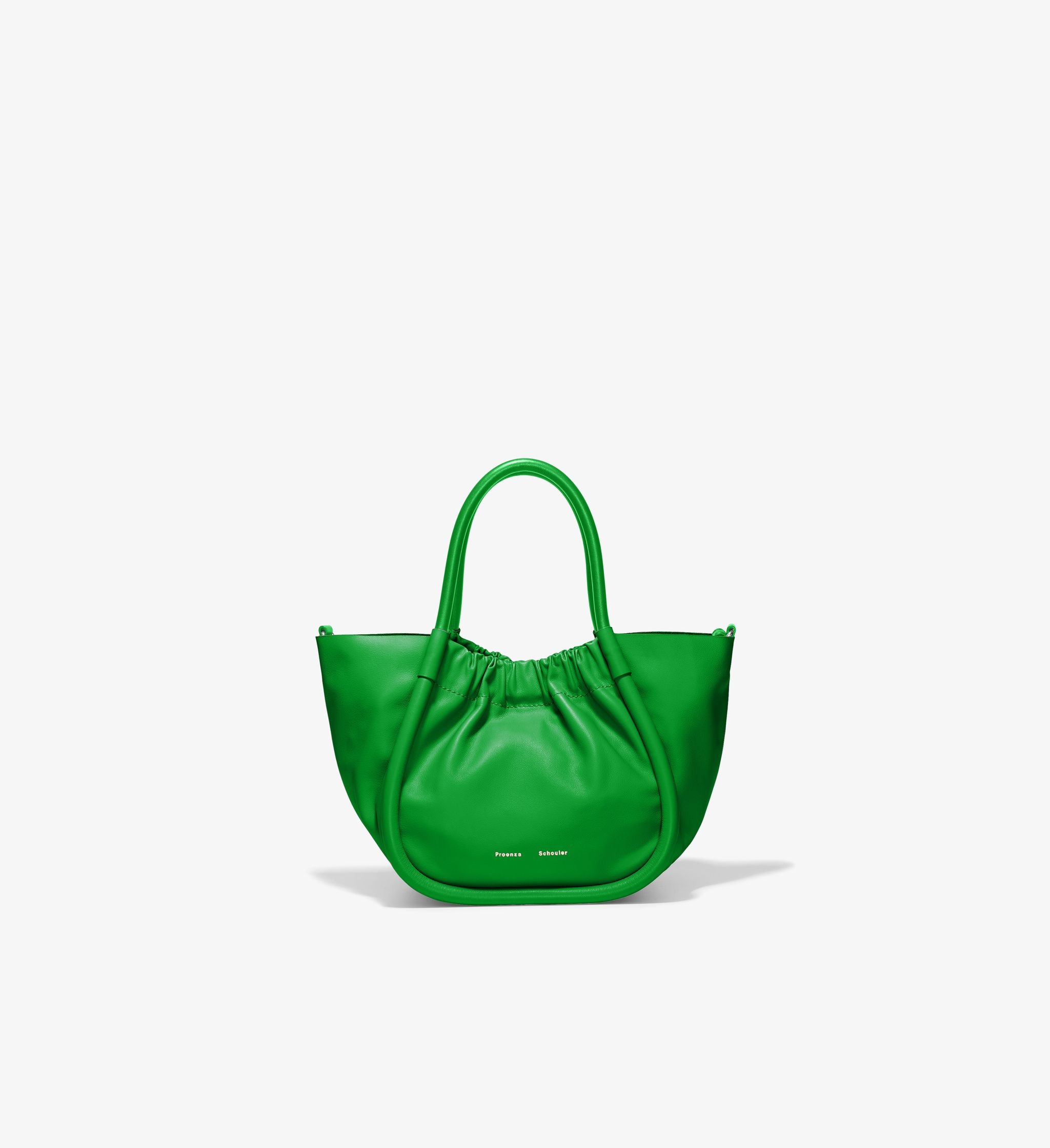 Small Ruched Crossbody Tote - 1