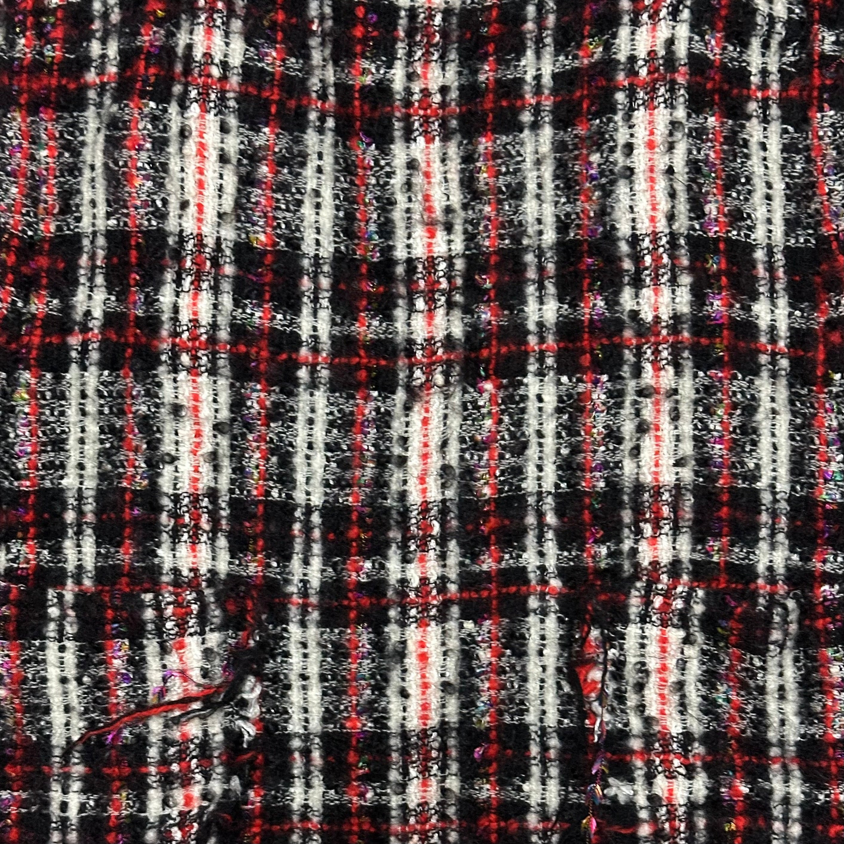 JUNYA WATANABE MAN - JUNYA WATANABE MAN Distressed Tweed Mini Dress - 3