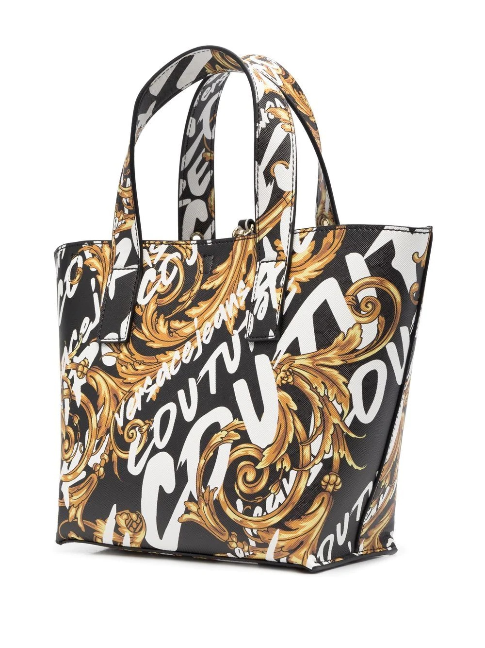 Regalia Baroque-print tote bag - 4