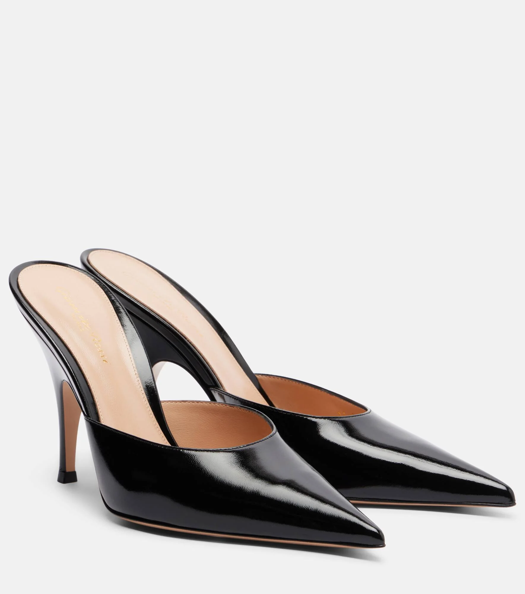 Leather mules - 1