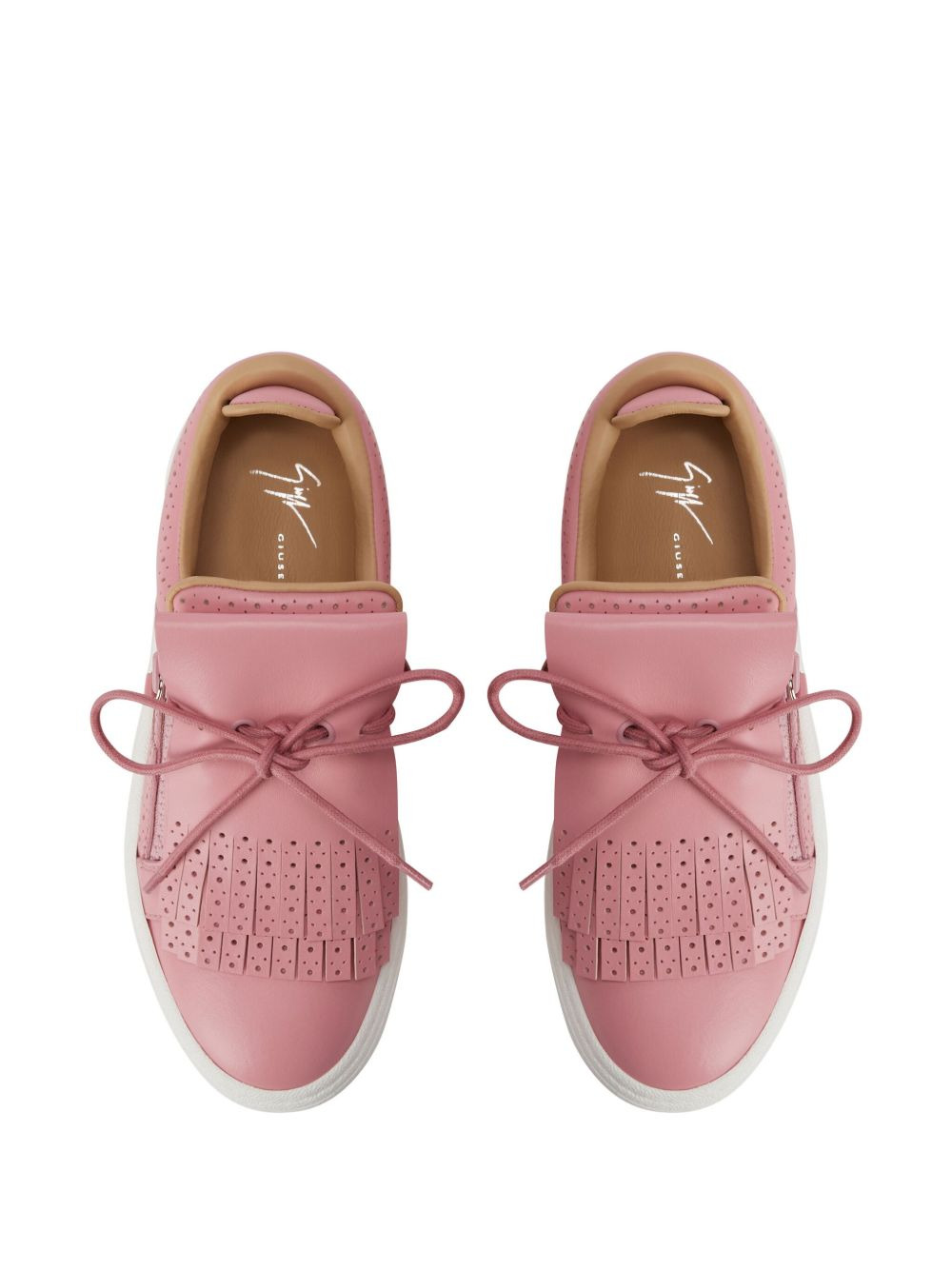 GZ-94 perforated leather sneakers - 4