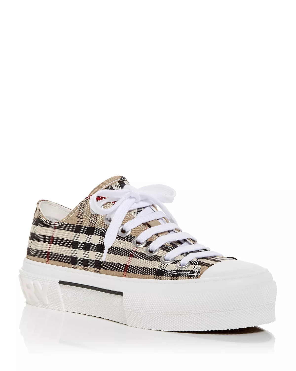 Women's Jack Vintage Check Platform Low Top Sneakers - 1