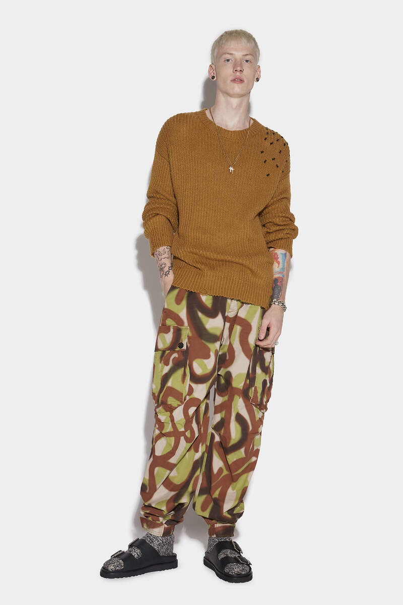MILITARY CARGO TROUSERS - 1