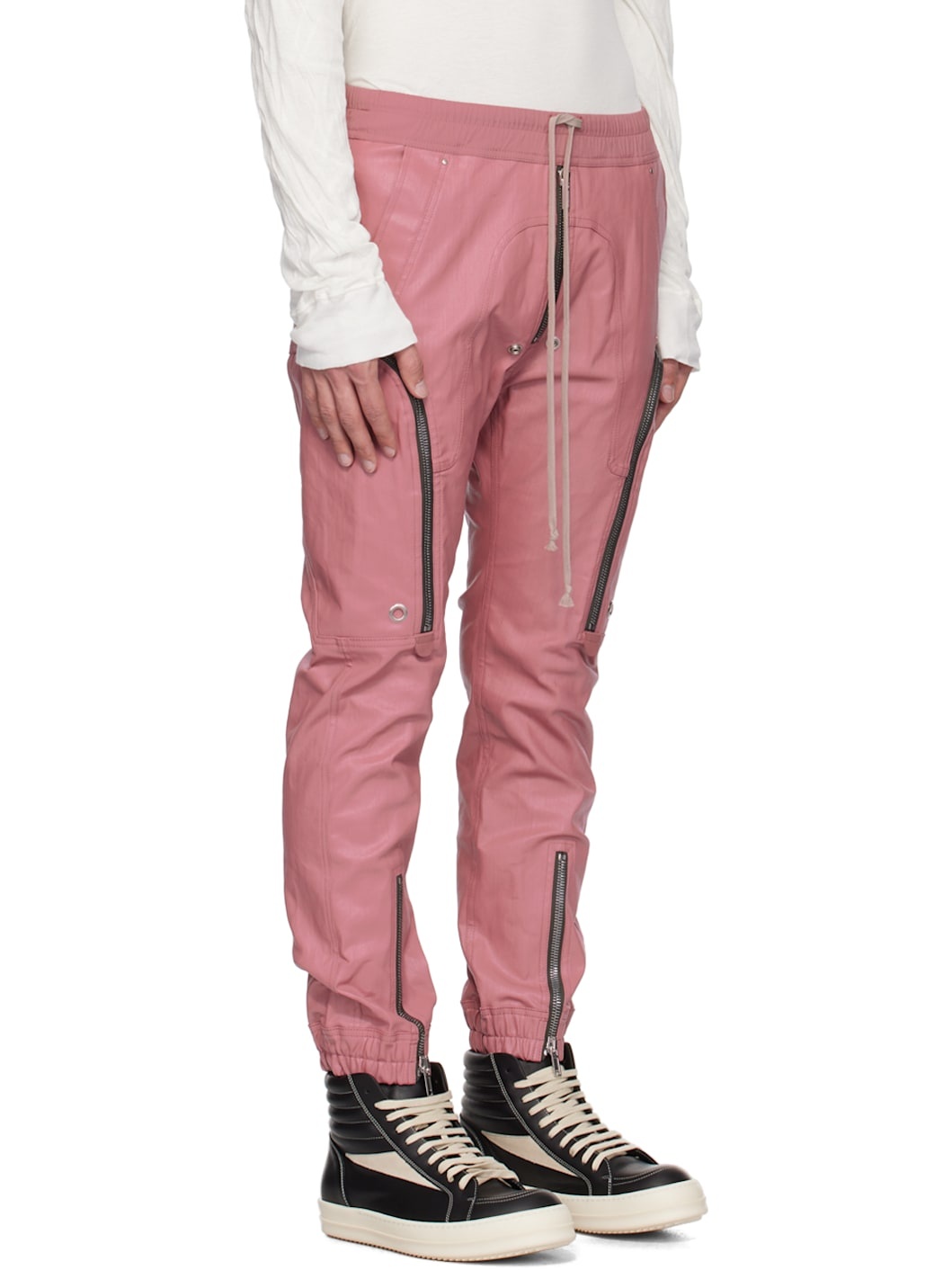 Pink Bauhaus Cargo Pants - 2