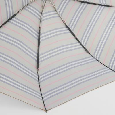 Burberry Logo Print Folding Umbrella outlook