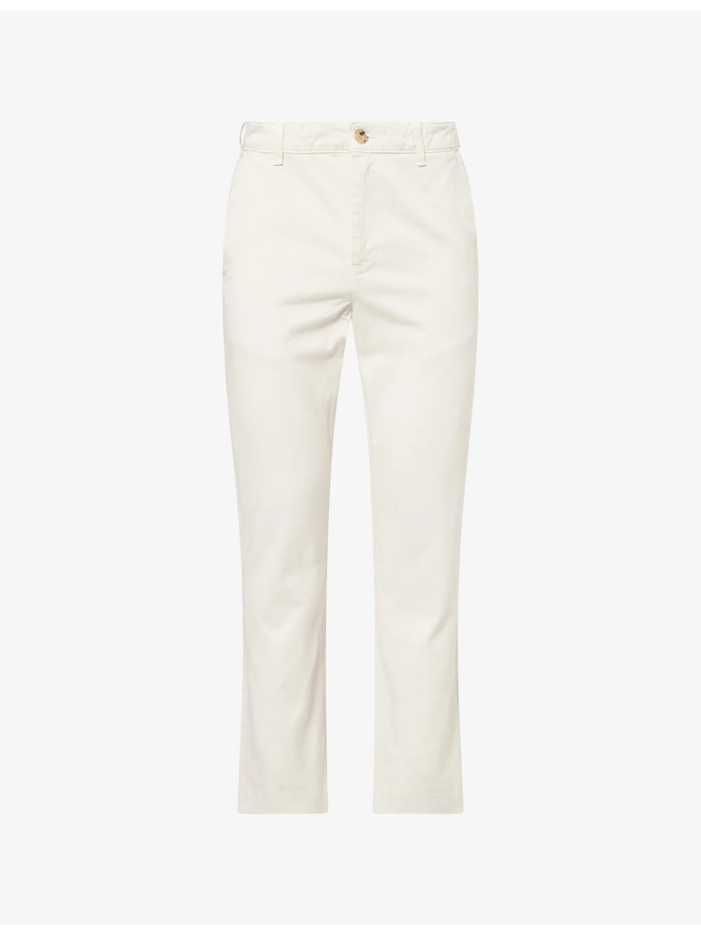 The Straight Regular-Fit Cotton Trousers - 1