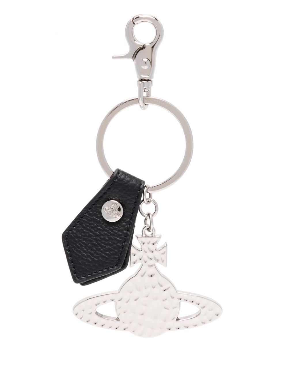Hammered Orb keyring - 1