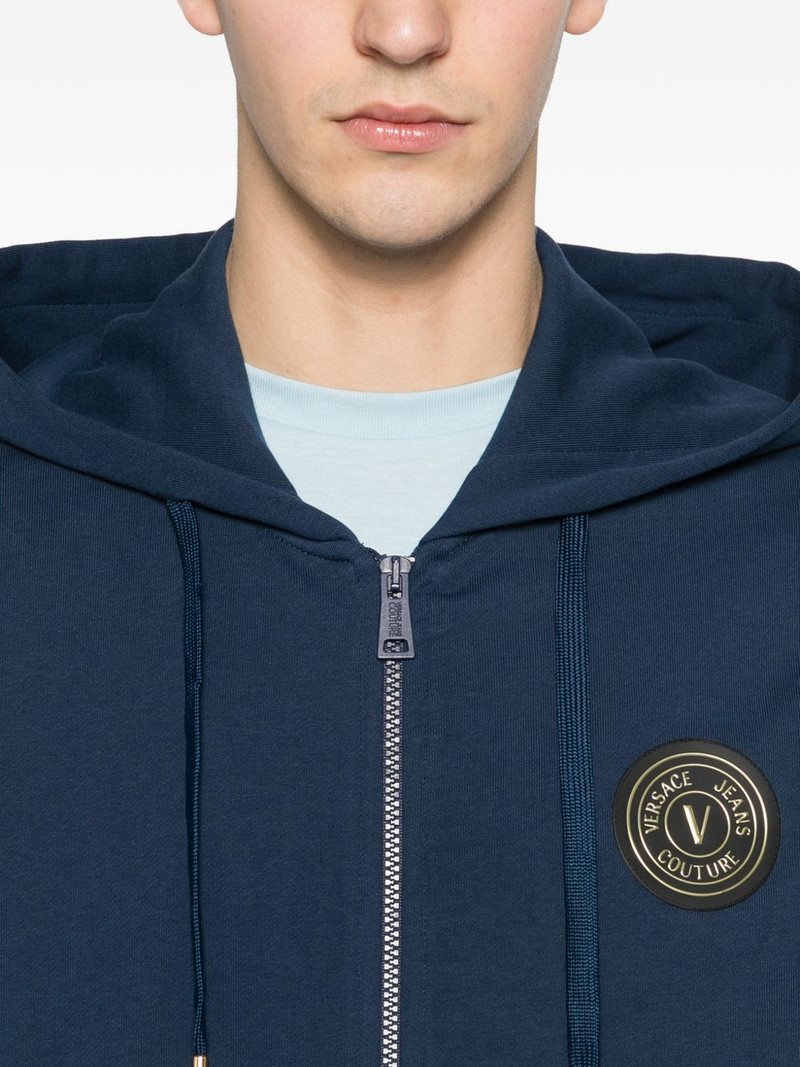 zip-fastening hoodie 5