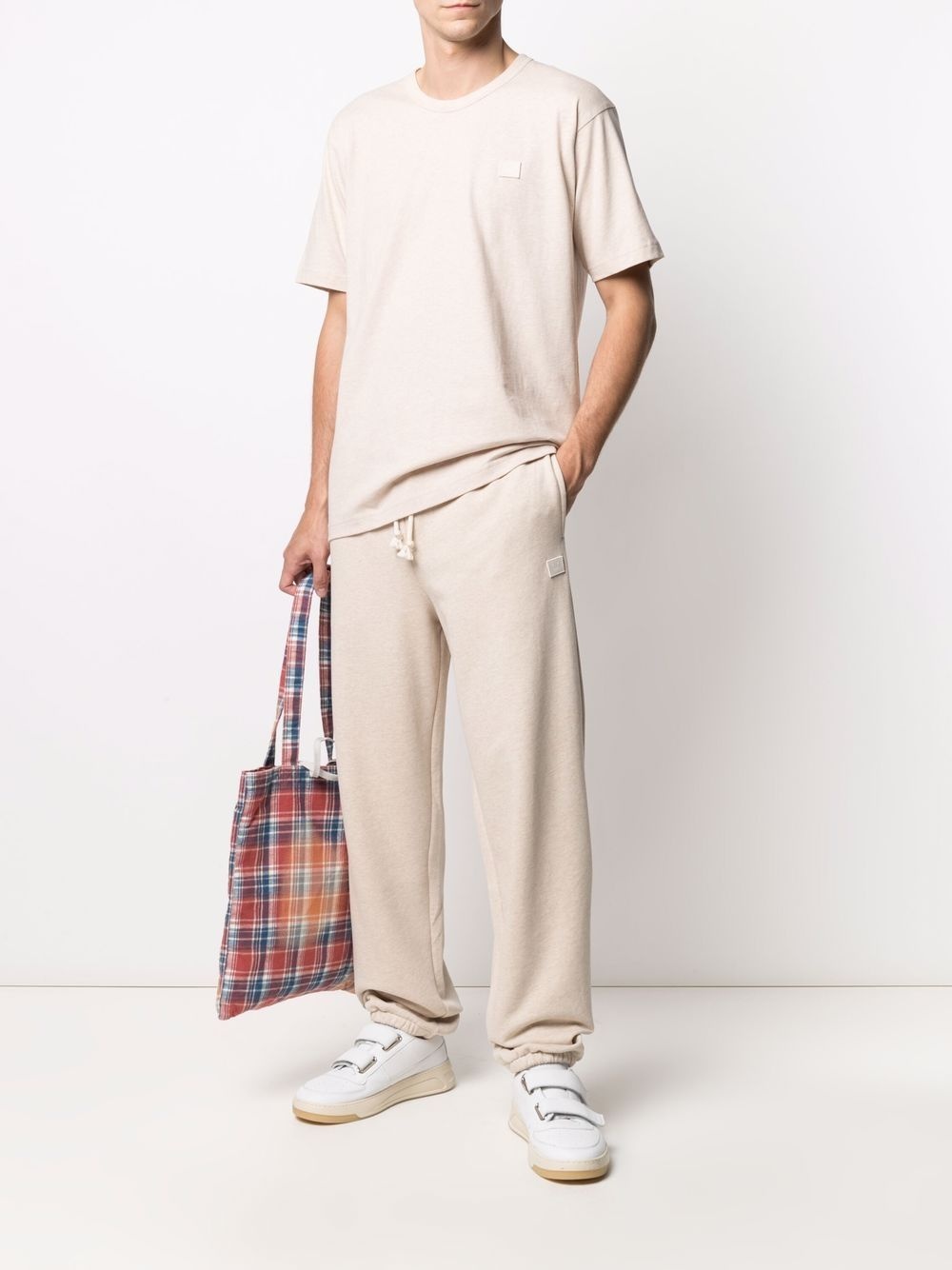 organic cotton track pants - 2