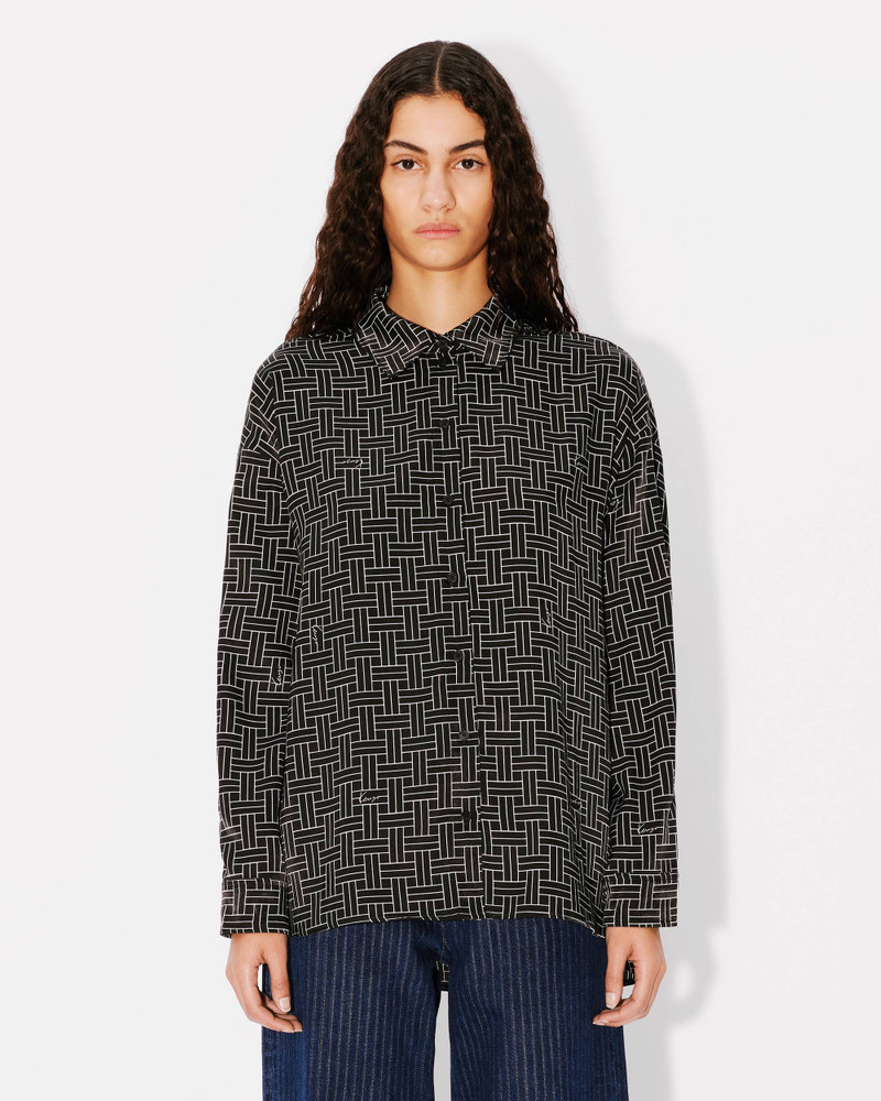 'KENZO Weave' dropped shoulders shirt 3