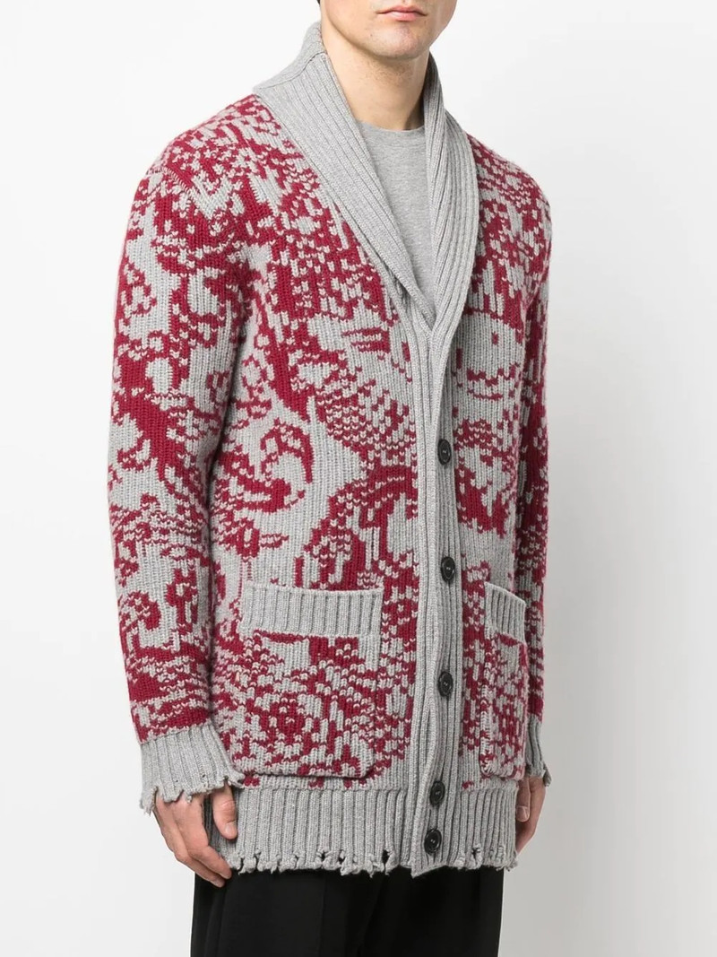 long intarsia-knit cardigan 3
