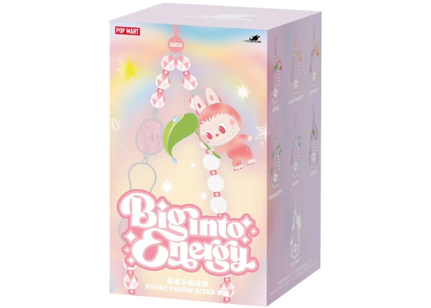 Pop Mart Labubu The Monsters Big into Energy Series Phone Charm Single Blind Box - 1
