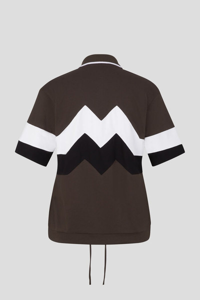 BOGNER Anabel Polo shirt in Brown/Black/White outlook