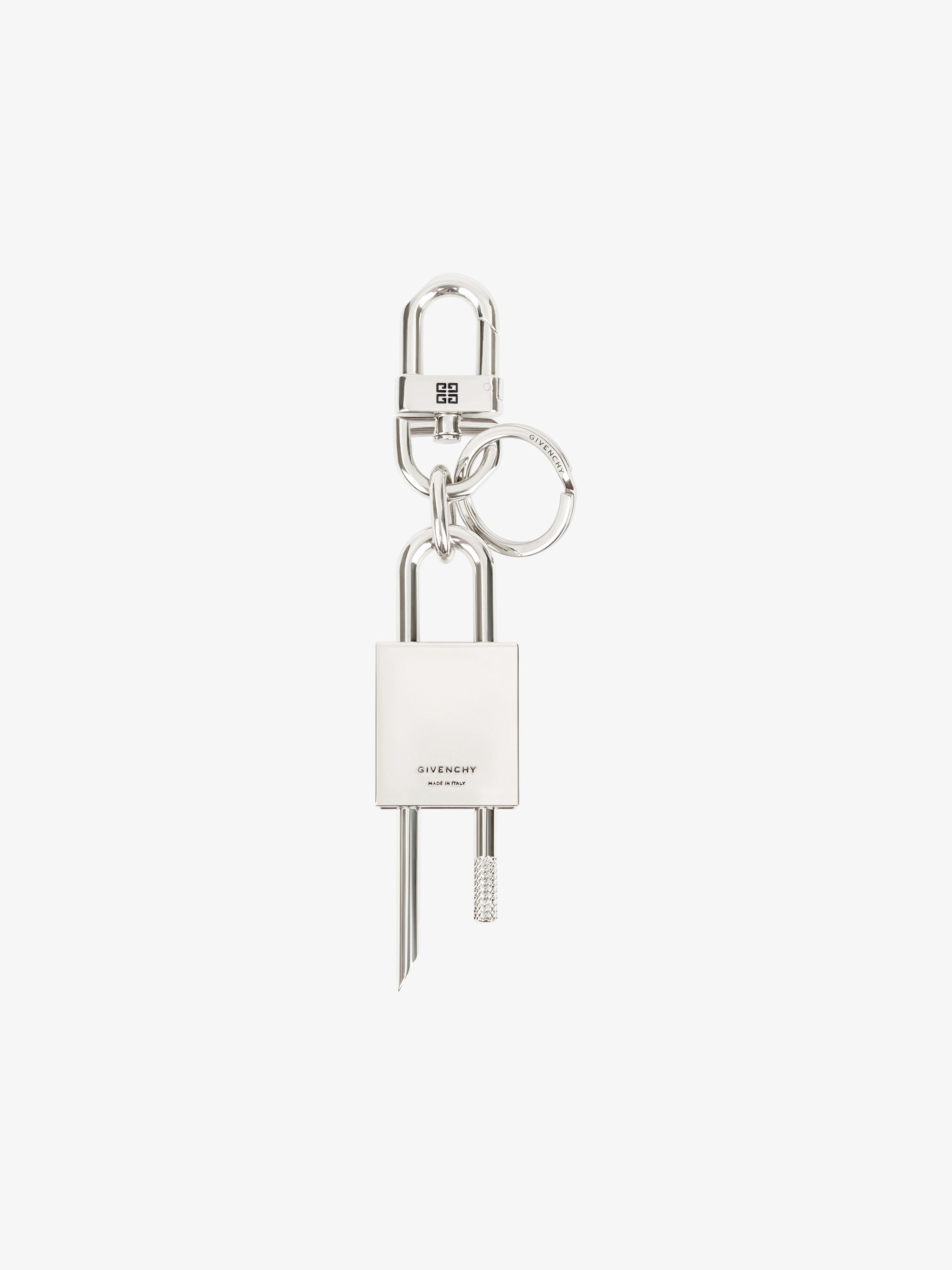 PADLOCK KEYRING IN METAL - 2