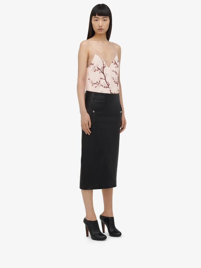 Women's Cherry Blossom Camisole in Pink - 4