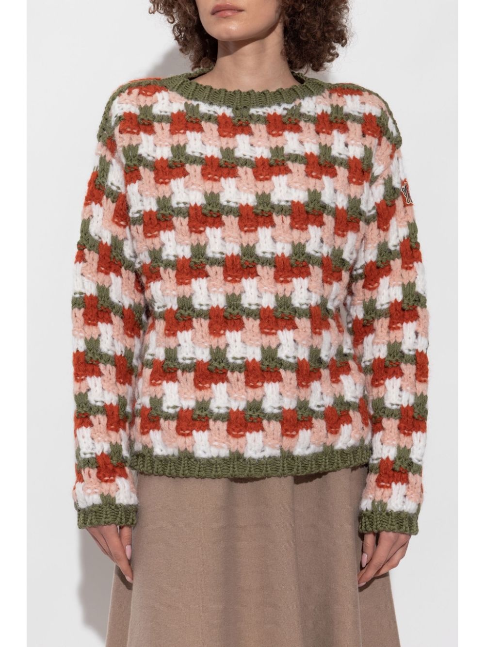 chunky-knit jumper - 3