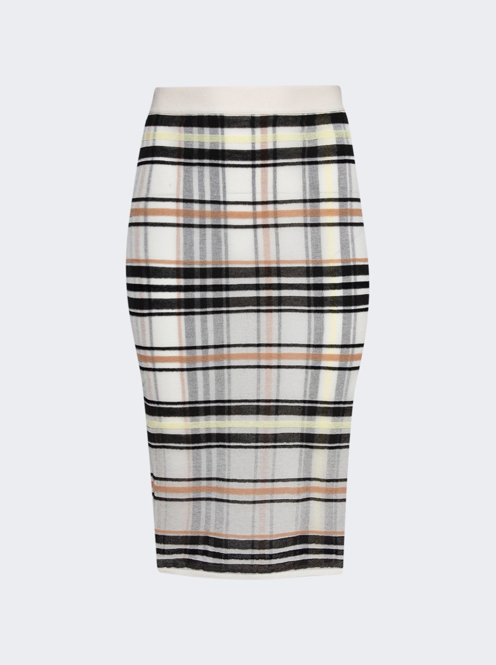 Stripe Skirt Dove And Yellow - 1