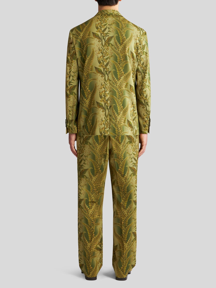 BLAZER SHIRT WITH FOLIAGE PRINT - 5