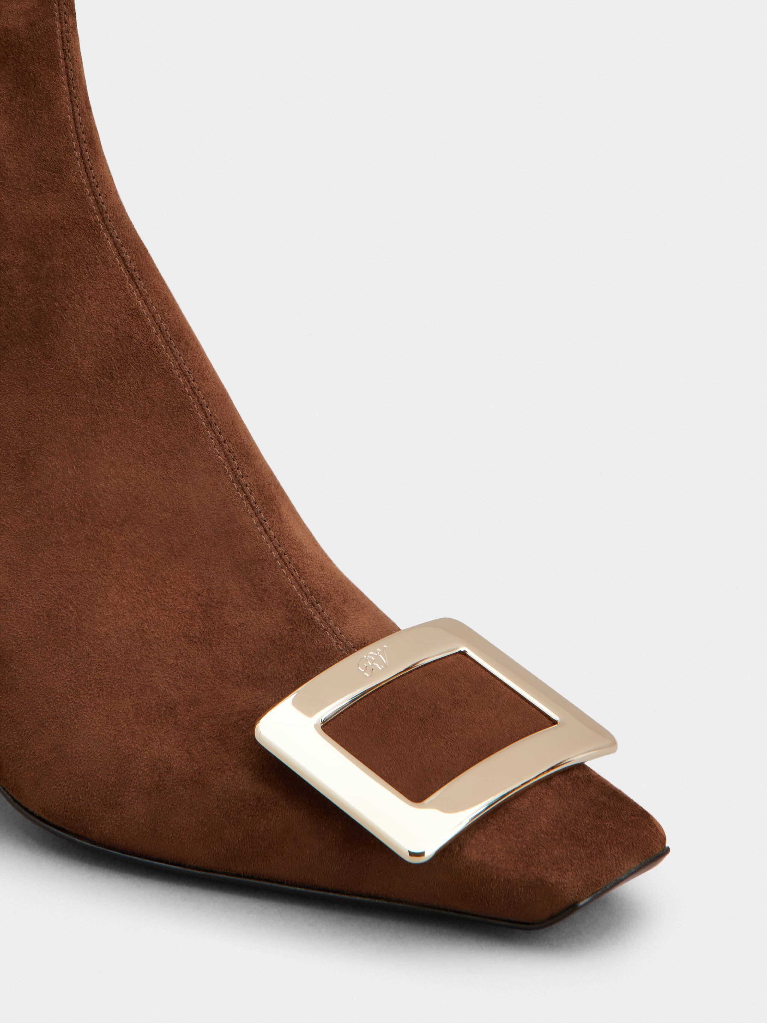Belle Vivier Chelsea Booties in suede - 3