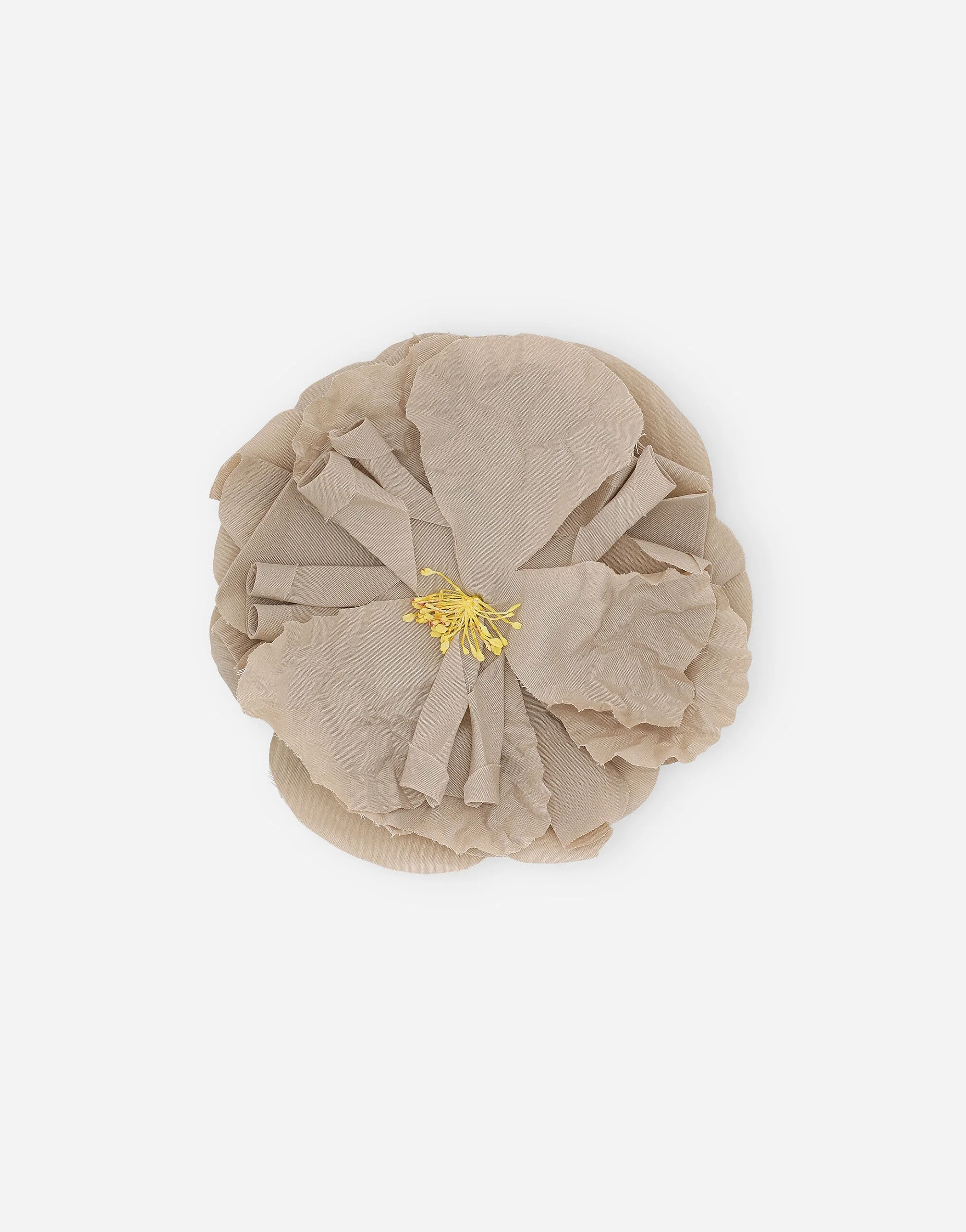 Floral poplin brooch - 1