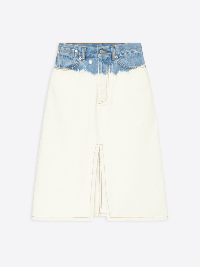 A-LINE DENIM SKIRT 1