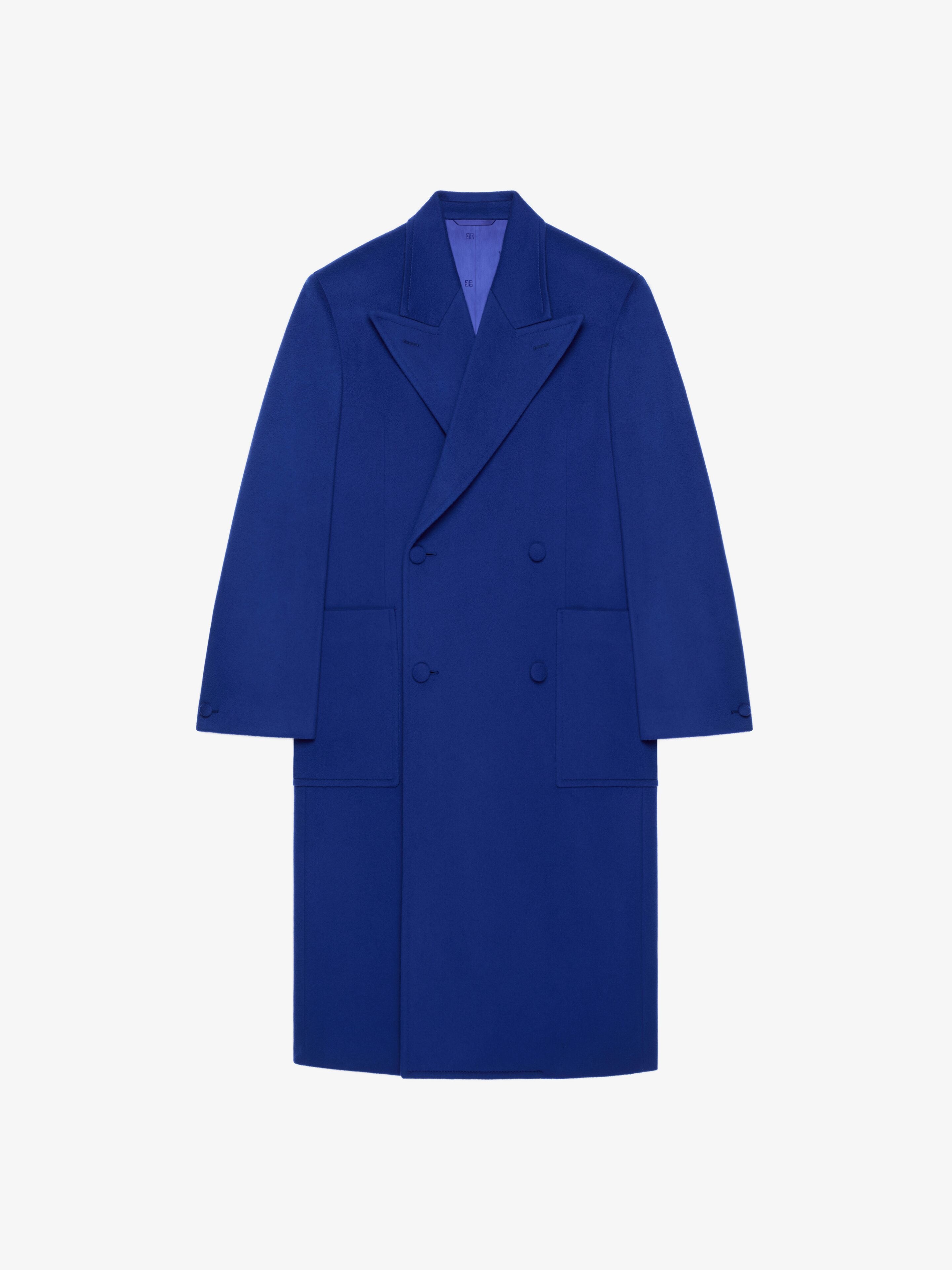 OVERSIZED COAT IN WOOL AND CASHMERE - 1