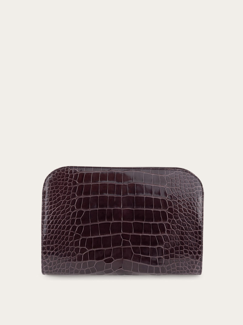 FERRAGAMO Diana clutch outlook