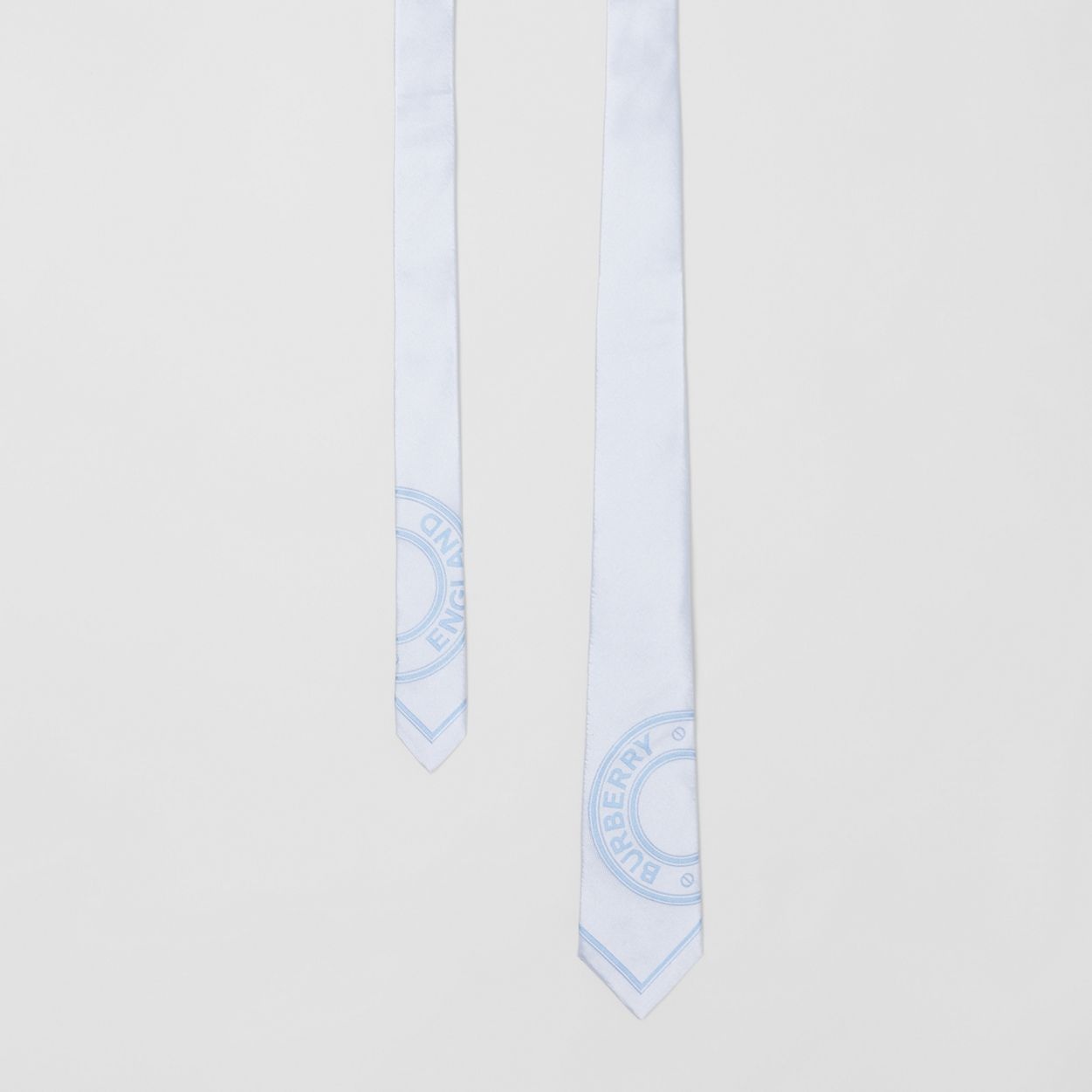 Modern Cut Logo Graphic Silk Jacquard Tie - 2