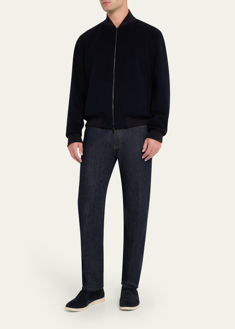 Loro Piana Men's Ivy Cashmere Bomber Jacket outlook